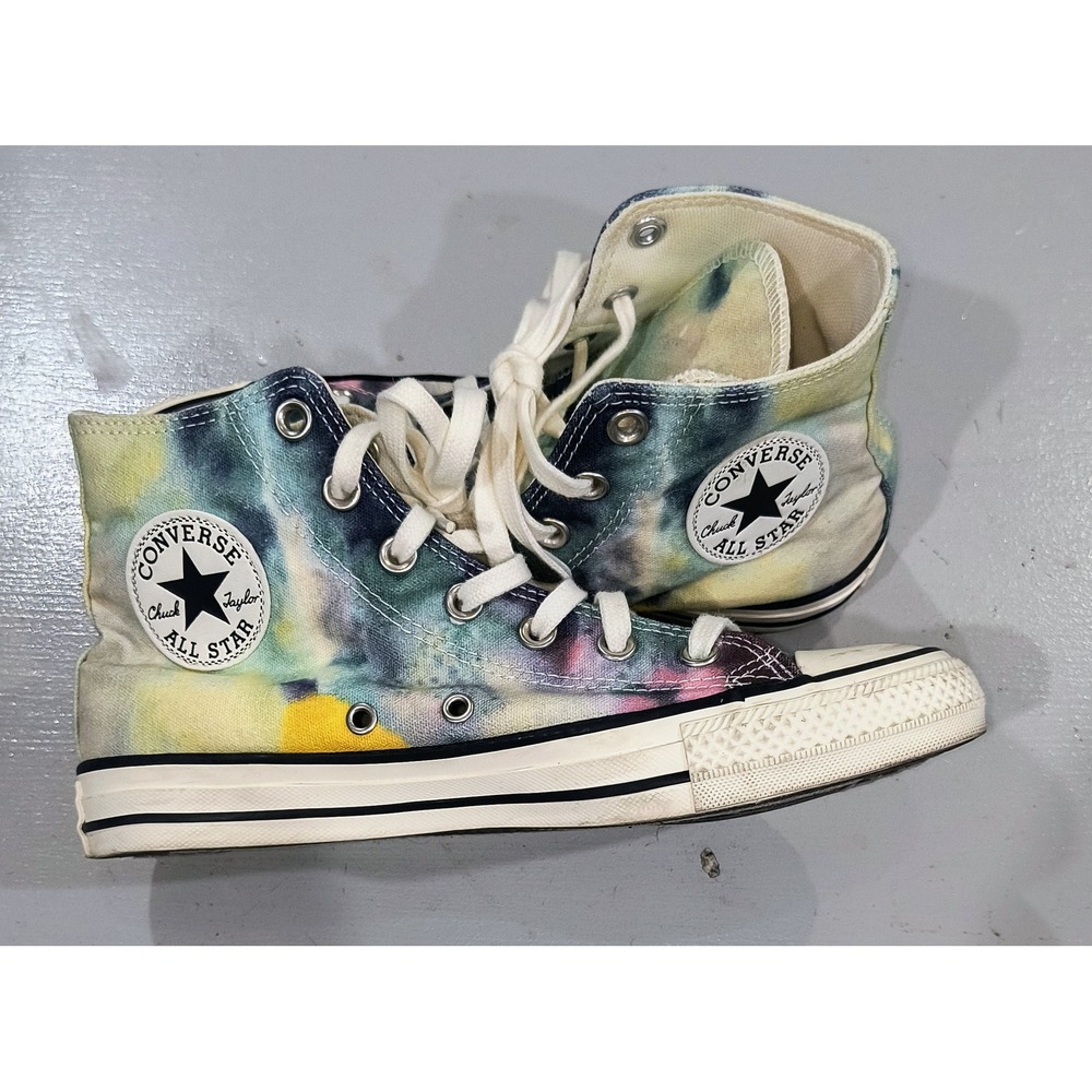 Converse Tie-Dye High Top Sneakers in Multicolor